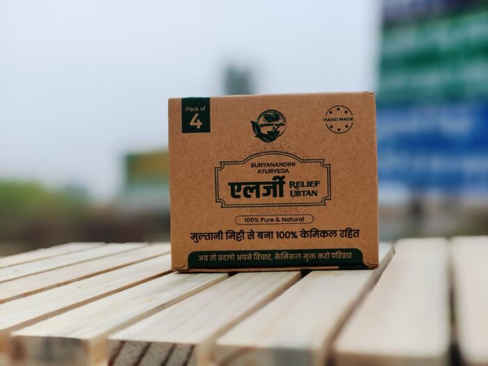 Multani Mitti Allergy Soap Pack 4 Pic - Image 3